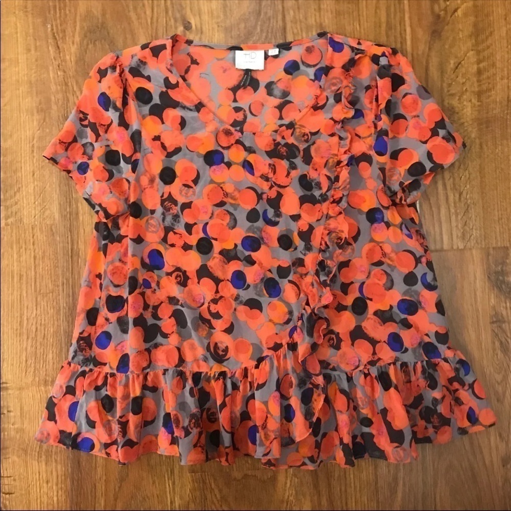 Anthropologie silk blouse - Picture 2 of 5